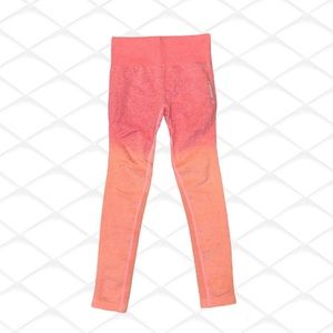 Gymshark peach ombre leggings